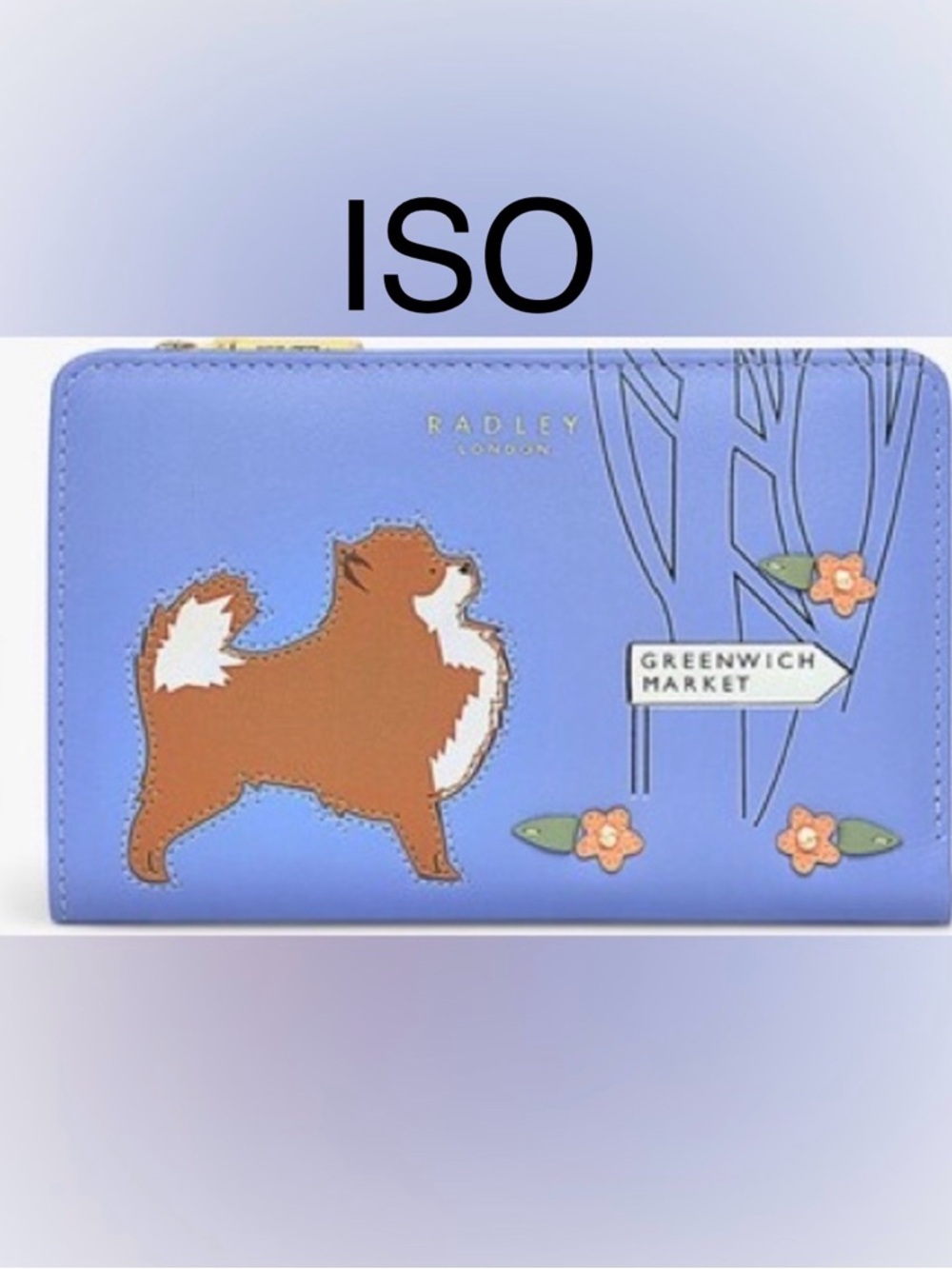 ISO Radley London Polly the Pomeranian wallet